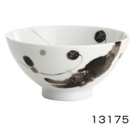 Misty Snow - 日本製美濃燒 MOCO NEKO 水彩手繪貓飯碗 KIN0012B