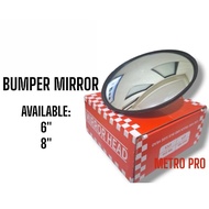 Universal Round Bumper Mirror, 6/8 Inch BM-6 SM-534 / BM-8 SM-800