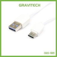 [Gravitechthai]USB 3.0 Type C Cable 1 Meter-White