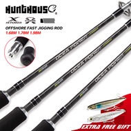Hunthouse Ocea game type J Jigging Rod Spinning Fishing 1.68m 1.78m 1.98m Lure Weight 100-450g Boat 