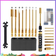 9 in 1 RC Tool Kit, RC Car Tool Kit RC Hex Driver Screwdriver Set for RC Car Hobby Tools