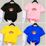 Kid Shirt Boy Older Boys Round Neck T Shirts Unisex Kids Tshirts Baju T Shirt Budak Lelaki Murah T Shirt Anime