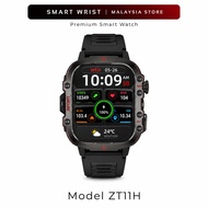 【 ZTFIT 】ZT11H Rugged Smart Watch Men, Sleep Monitor Step Counter Sport Fitness Smartwatch Jam Tanga