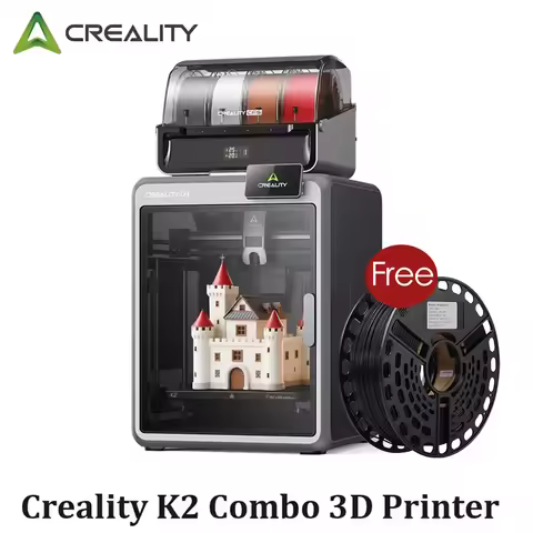 Creality K2 Combo 3D Printer, Multi Color Printing Bundle with Antinsky HS PLA Filament Support CFS 