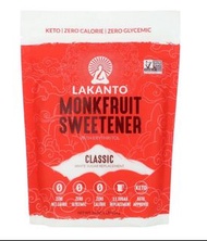 Lakanto - 【黃金版零卡路里】皇牌羅漢果甜味劑含赤蘚糖醇白糖（454g）-體重管理/生酮飲食概念