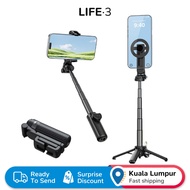 3Life T20/T20-C Multifunctional 3-in-1 Magician Selfie Stick 360° Shooting Folding Ultra-Portable