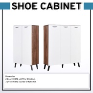 Shoe Cabinet Shoe Rack Shoe Storage 3 Swing Door