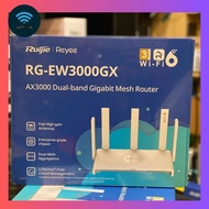 Ruiji Reyee RG-EW3000GX Wi-Fi 6, 3000mbps dual band (2.4Ghz & 5Ghz) home router