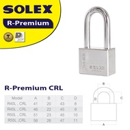 Solex R โครเมี่ยม กุญแจคล้อง