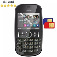 Nokia Asha 200 Original Dual Sim Hp Handphone Nokia Jadul Not E6 E71
