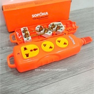 Super load-bearing 6000W Wireless 3-hole diagonal power outlet 30A 3S-6000W+C