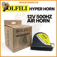 SOLFILI 12V MOTORCYCLE AIR HORN HYPER HORN 500HZ SOUND 105 -118dB