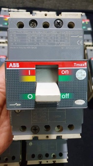 มึอสอง ของแท้ เมน เบรกเกอร์ เอบีบี Main Breaker ABB Sace  Tmax 3P 100A