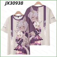 DC2 Uma Musume Pretty Derby Biwa Hayahide Anime-Inspired Short Sleeve T-Shirt