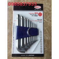 Hexagon head 9 pieces super short TTR-S9 Eight Japanese