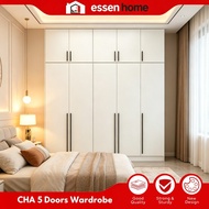 Essen Home MIX & MATCH 5X8FT 2/4/6/10 DOORS WARDROBE WITH TOP almari baju/kabinet baju almari