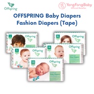 Offspring Fashion Baby Diapers - Tape (NB56 / S48 / M42 / L36 / XL30) | Lampin Bayi | Yong Fong Baby