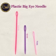 Plastic Yarn Needle / Tapestry Needle / Crochet Needle / Knitting Needle/Jarum plastik/ Jarum kait