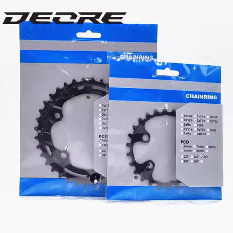 Original Deore M610 M6000 M4100 M5100 Crankset Middle/Large Chainring Replacement Parts