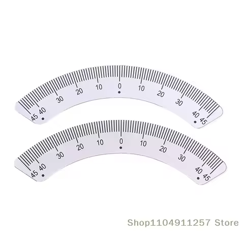 Protractors Milling Machine Part - Angle Plate Scale Ruler 45 Degree Angle Arc Measuring Gauging Too