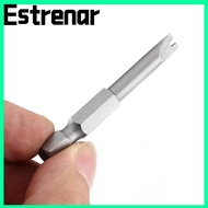 ESTRENAR 5 PCS U Shape Screwdriver Bits, 1/4 Inch Hex Shank S2 Alloy Steel , U Type Drill Bits, 50mm