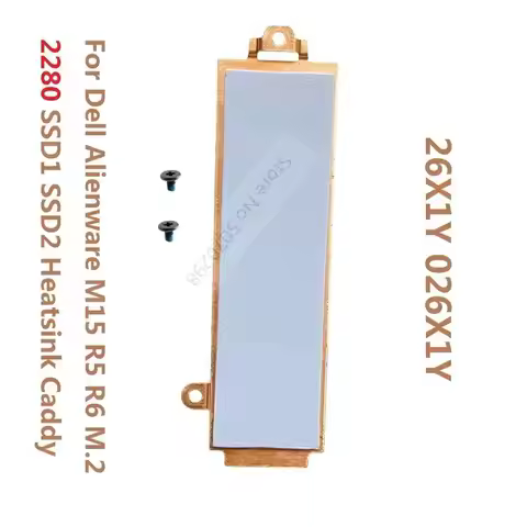 New M.2 NVME 2230 2280 SSD Solid State Drive Heatsink Shield Bracket Caddy Tray For Dell Alienware M