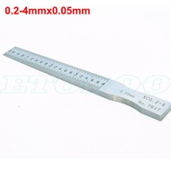 【Fashionable New Arrival】 Taper Gauge 1-15mm 0.5-10mm 0.4-6mm 0.2-4mm Taper Welding Gauge Gap Gage W