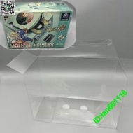 任天堂GameCube日版NGC主機帶GBP底座同捆使用的透明收藏保護盒