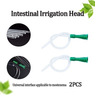 2PCS Disposable Intestinal Rinse Head Rinse Straw Home Spa Defecation Enema Head Intestinal Cleaner 