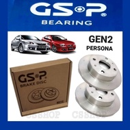 GSP PROTON GEN2 PERSONA BRAKE DISC ROTOR FRONT GSP 1SET=2PCS ORIGINAL GSP SUSPENSION ( GOOD GUALITY 