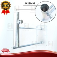 TV ANTENNA WALL MOUNT BRACKET STAND FOR POLE STICK FLAG