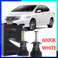 สำหรับ HONDA CITY TM0 2012 2013 2014 (ไฟหน้า) ยี่ห้อใหม่ไฟหน้าไฟหน้าชุดหลอดไฟ 6000K สีขาว 12-32V (1 