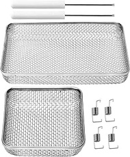 RV Furnace Screen for RV Water Heater Vent Cover, Stainless Steel Mesh with Installation Tool