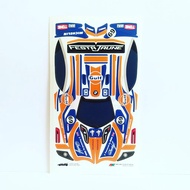 Festa Jaune Stickers - Gulf - Body Combinationbiru ORANGE - Vinyl