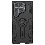 Nillkin เคส เคสโทรศัพท์ Samsung Galaxy S24 Ultra Case Camshiled Armor Prop Stand Camera Protection B