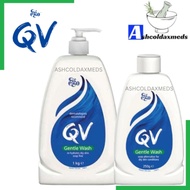 QV Gentle Wash For Dry or Sensitive Skin 250g/1kg QV Gentle Wash Body Wash