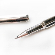 CARAN d'ACHE 卡達碳纖維鋼珠筆 | 瑞士 彈性筆夾 六角