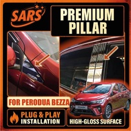 Perodua Bezza 2016 - 2026 Door Pillar Chrome Door Window Pillar Trim bezza Accessories