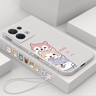 Casing Honor 8X Max 8X X9B 20 Lite 20 20 Pro 9X Lurus 90 ° Anime Shiba Inu Electroplated Mobile Case