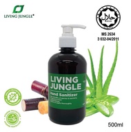Living Jungle Hand Sanitizer Gel 75% Alcohol 99.9% Anti Bacterial 500ml