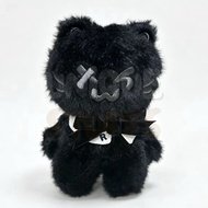GANTUNGAN TWS Romeo Cat Heart Plush Pouch Mini Heart HangingKeychain