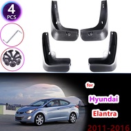Car Mudflaps for Hyundai Elantra MD 2011 2012 2013 2014 2015 2016 Fender Mud Guard Flap Splash Flaps