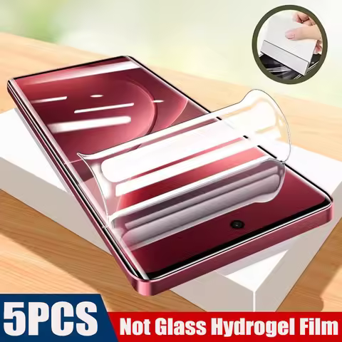 5PCS Soft Hydrogel Film for OPPO Find X9 X8 X7 X6 X5 X3 X2 Pro Not Glass Screen Protector for OPPO F