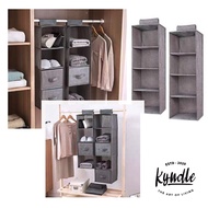 Linen Hanging Wardrobe - Clothes Organiser