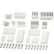 10pcs Ch3.96 Connector 3.96mm Spacing Plug Housing / Straight Needle / Curved Needle Base / Terminal