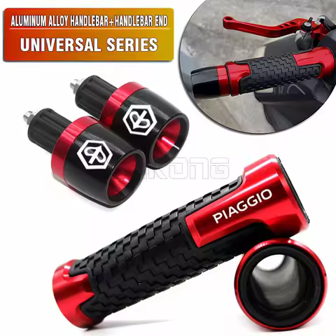 For PIAGGIO Liberty125 MP3 500 Medley Beverly 300 ZIP50 X7 X9 Motorcycle Hand Grips Handle Bar End C