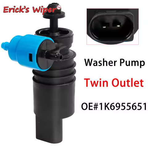 Erick's Wiper Front Windshield Wiper Water Washer Pump Motor For Audi A3 8L1 A6 4B2 C5A4 8D5 B5 8E5 