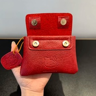 Processing Chinese New Year Red Hello Wallet Wallet Card Bag Integrated Storage Bag Coin Purse Femal