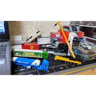 German SIKU 1626 1623 1614 1627 Crane Fuel Tank Truck Container Truck Missile Truck Bulk Goods