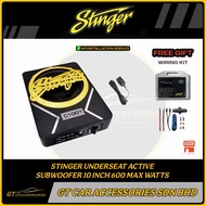 STINGER 10 INCH UNDERSEAT ACTIVE SUBWOOFER 600 WATTS MAX